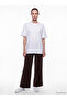Two Mt Shop Quality Lcw Comfort Brown Interlock Plain Standard & Regular Women's Sweatpants