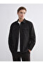 Brown Regular Fit Long Sleeve Men's Lumberjack Shirt Jacket