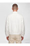 Xside Ecru Relax Fit Gabardine Men's Jacket - 4