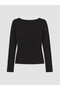Lcw Vision Black Boat Neck Women's Bodysuit - 6