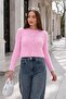 Women's Button Closure Bearded Knitwear Knitted Cardigan 265038