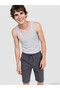 Black U-Neck Combed Cotton Men's Undershirt 3-Pack - 2