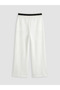 Two Mt Shop Quality Lcw Everyday Ecru Diving Fabric Plain Standard & Regular Women's Sweatpants - 6