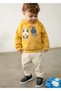 Beige Baby Boy Jogger Pants 2539