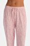 Light Pink Shawl Patterned Shirt Pants Set - 6