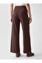 Lcw modest brown soft touch women's sweatpants - 4