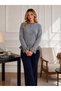 Women's Ruffle Detailed Buttoned Knitwear Cardigan Long Sleeve Casual Top - 4