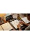 Durable Plastic Clipboard with Calculator & Scale Black Clip Board for A4 Paper File (Black) - 5