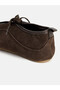 Lcw Steps Brown Suede Look Women's Ballerinas - 3