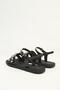 Women's Black Stone Jelly Sandals Pco-1024 - 4