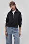 Half Zipper Women's Sweat M1S10145-9