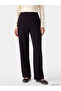 Two Mt Shop Quality Lcw Everyday Black Diving Fabric Plain Standard & Regular Women's Sweatpants - 2