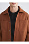 Esvab • Modern & Distinctive Comfortable Fit Long Sleeve Men's Cashmere Shirt Jacket - 4