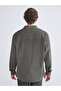 Ozmarka New Season Comfortable Fit Long Sleeve Velvet Men's Shirt Jacket - 8