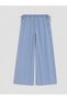 Lcw Jeans Indigo Elastic Waist Wideleg Women's Jean Trousers - 6