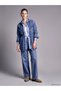 Two Mt Shop Quality Lcw Studio Indigo Denim Straight Straight Leg & Straight Waist Elastic Straight Leg Women's Jeans