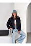 Belted Bomber Zippered Trench Jacket - 2