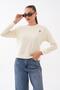 Women's Rabbit Embroidered Two-Thread Sweatshirt 265070 - 3