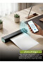 Portable Thermal Printer A4 Ink Free Mini Bluetooth Printer for Home Office Students Assignments Documents Temporary Tattoos iOS Android - 2