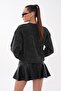 Women's Crew Neck Ribbed Knit Sweater 265162 - - 5