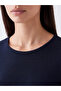 Lcw Everyday Navy Blue Crew Neck Women's Bodysuit - 3