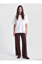 Lcw modest brown soft touch women's sweatpants