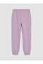 Lilac Printed Girls' Thick Tracksuit Set - 5