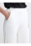 Two Mt Shop Quality Lcw Everyday Ecru Diving Fabric Plain Standard & Regular Women's Sweatpants - 3