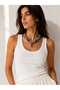 Shawl Pattern Silver Accessory Shawl Necklace - 3