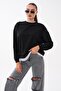 Women's Couple Look Detailed Sweatshirt 265113 - - 2