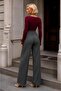 Women's Finger Detail Princess Collar Long Sleeve Bodysuit - 4