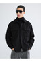 Ozmarka New Season Regular Fit Long Sleeve Cashmere Men's Shirt Jacket