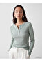 Lcw Everyday Green Crew Neck Women's Bodysuit