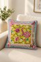1 Pcs Digital Printed Decorative Double-Sided Color Pattern Throw Pillow Pillowcase 45X45Cm