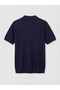 Southblue Navy Blue Polo Collar Men's Knitwear T-Shirt - 6