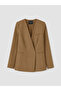 Esvab • Modern & Distinctive Double-Breasted Roba Collar Women's Blazer Jacket - 6