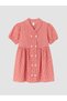 Alita City Lcw Kids Red Plaid Girls' Dress with a Difference - 2