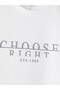 Lcwaikiki Classic White Crew Neck Textured Men's T-Shirt - 5