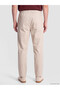 Xside Beige Relax Fit Gabardine Men's Trousers - 4