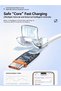 35W Max PD Fast Charging Type‑C to L Cable, Reinforced PVC Cord with Smart Chip, 480Mbps High Speed Data Transfer - 5
