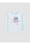 Lcw kids blue Printed girl's pajama set - 3