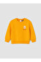 Lcw Baby Orange Printed Baby Boy Tracksuit Set - 2