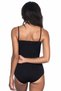 Arias Closet Black Mi Emay 1923 Soft Strap Body with Snap Fasteners - 3
