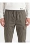 Esvab • Modern & Distinctive Standard Fit Gabardine Men's Cargo Pants - 4