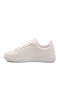White-White Lace-Up Thick Sole Men's Walking and Sports Shoes Sneaker Mota - 4