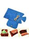 DIY Perga Leather Card Holder Craft Kit, Do-It-Yourself Handmade Horizontal Wallet and Card Holder Kit for Men and Women