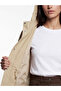 Lcw vision beige hooded women's trench coat - 4