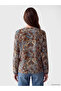 Timeless Clothing & Timeless Choices Zero Roba Collar Embroidered Blouse - 5
