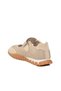 Beige Velcro Comfortable Soft Sole Women's Casual Shoes Talya - 4
