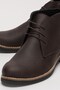 Classic Lace-Up Men's Ankle Boots Brown - 6